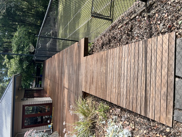Timber deck and walkway
